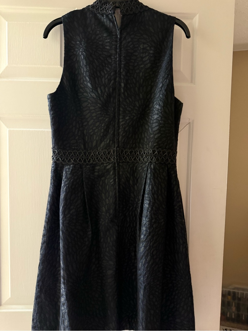Lilly Pulitzer FRANCI DRESS NWT SIZE 8 Onyx Black Textured Dress